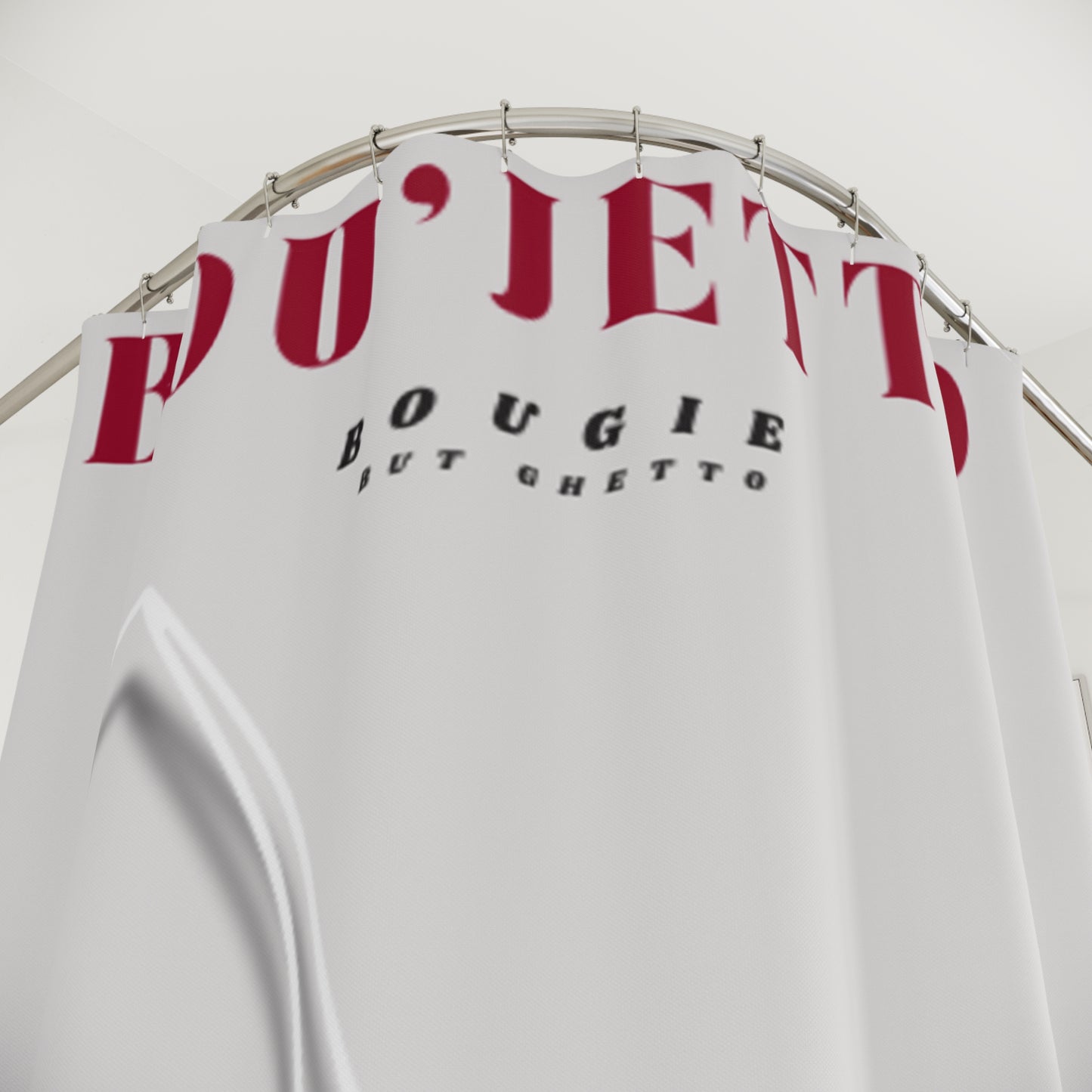 Bougie but Ghetto High Heel Shower Curtain - Chic Bathroom Decor