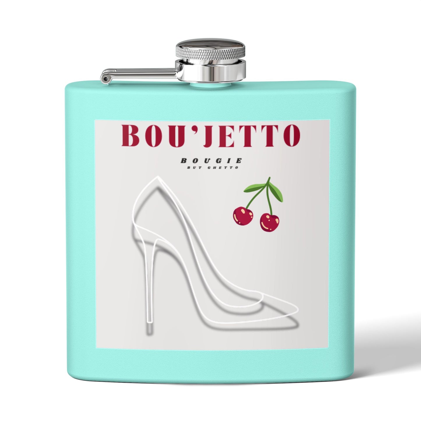 Bou'Jetto Chic 6oz Stainless Steel Flask |