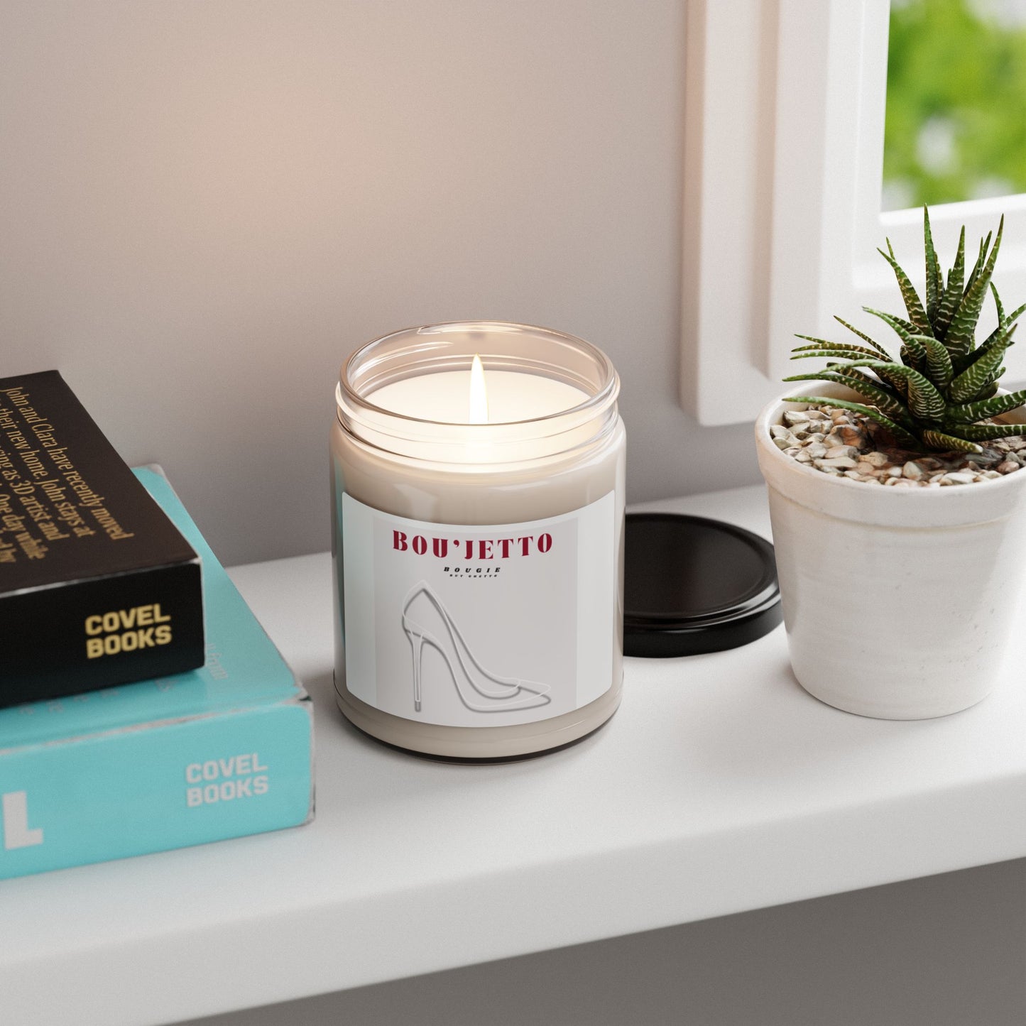 Boujetto High Heel Scented Soy Candle - Elegant Home Décor