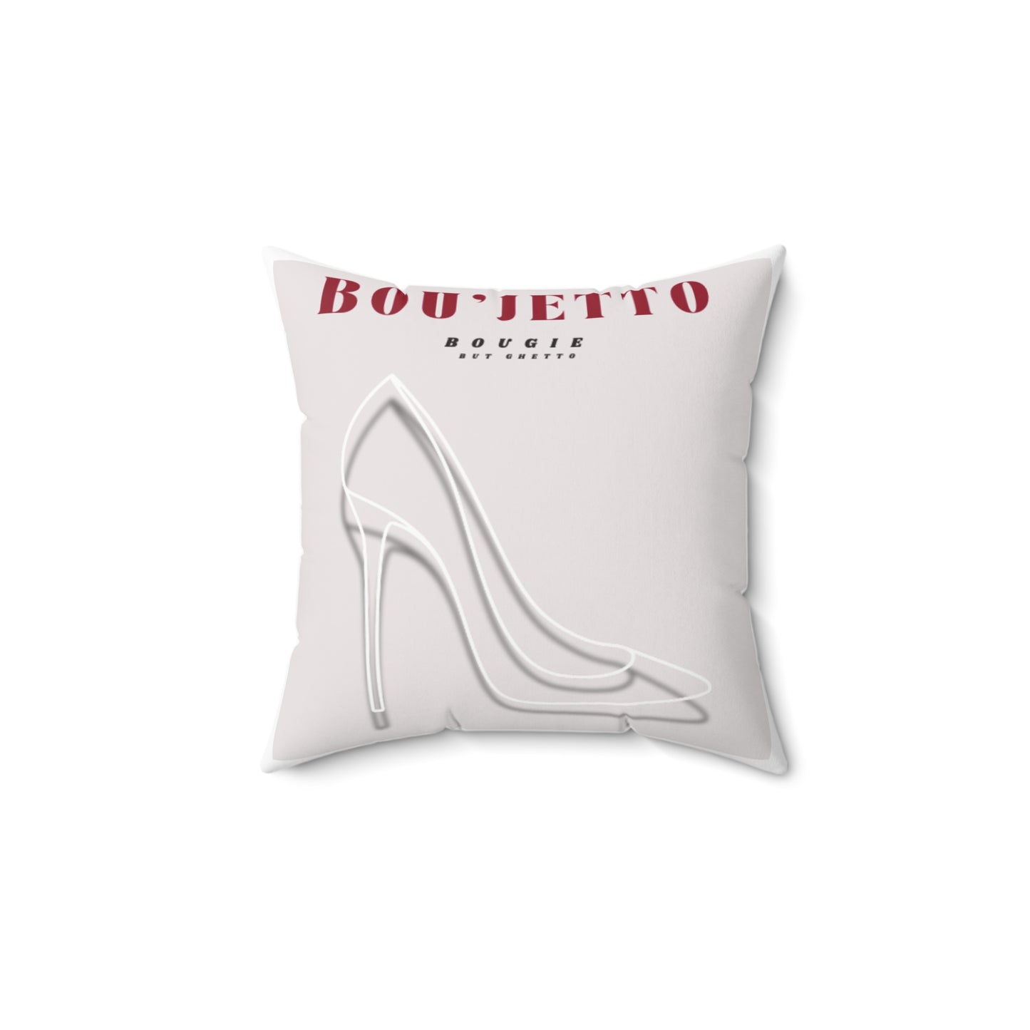 Chic High Heel Throw Pillow - Boujetto Collection