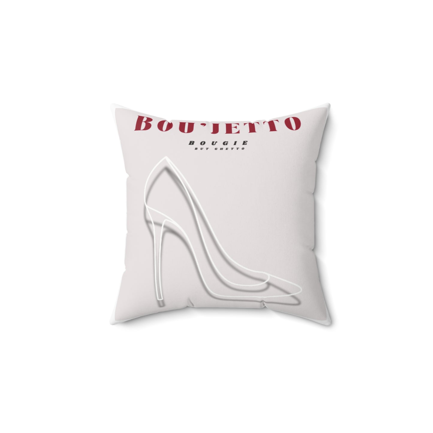 Chic High Heel Throw Pillow - Boujetto Collection