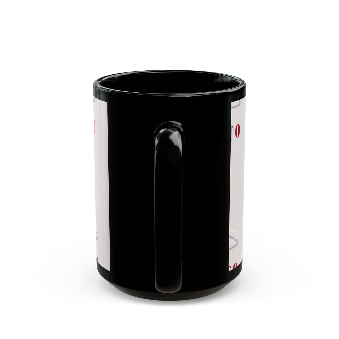 bou'Jetto Chic Black Coffee Mug - Stylish High Heel Design for Fashion Lovers