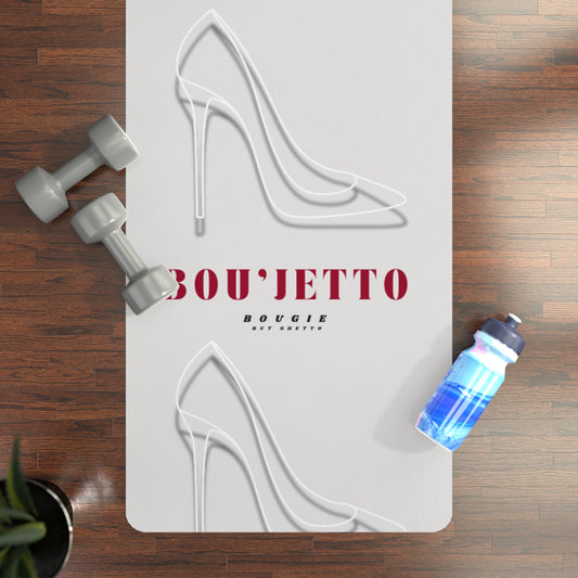 Stylish Rubber Yoga Mat - Bou'jetto Design for Fashionable Fitness