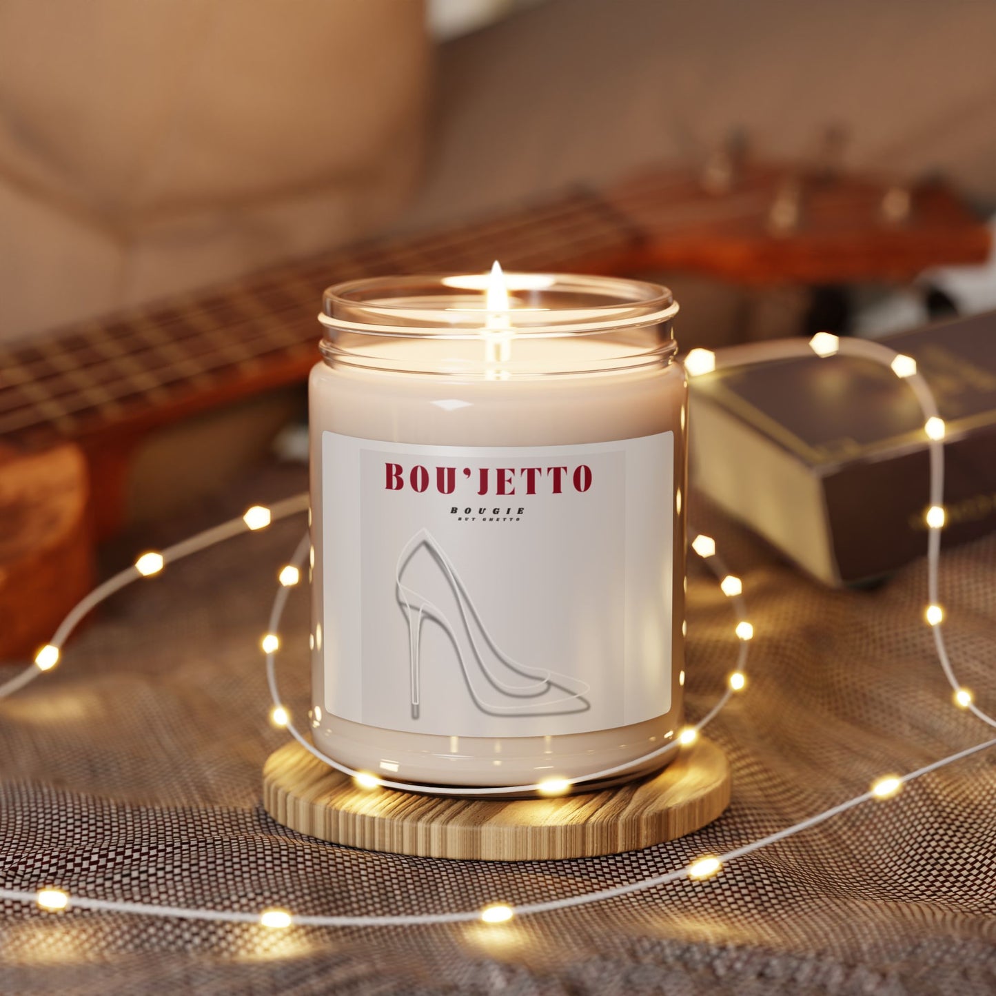 Boujetto High Heel Scented Soy Candle - Elegant Home Décor