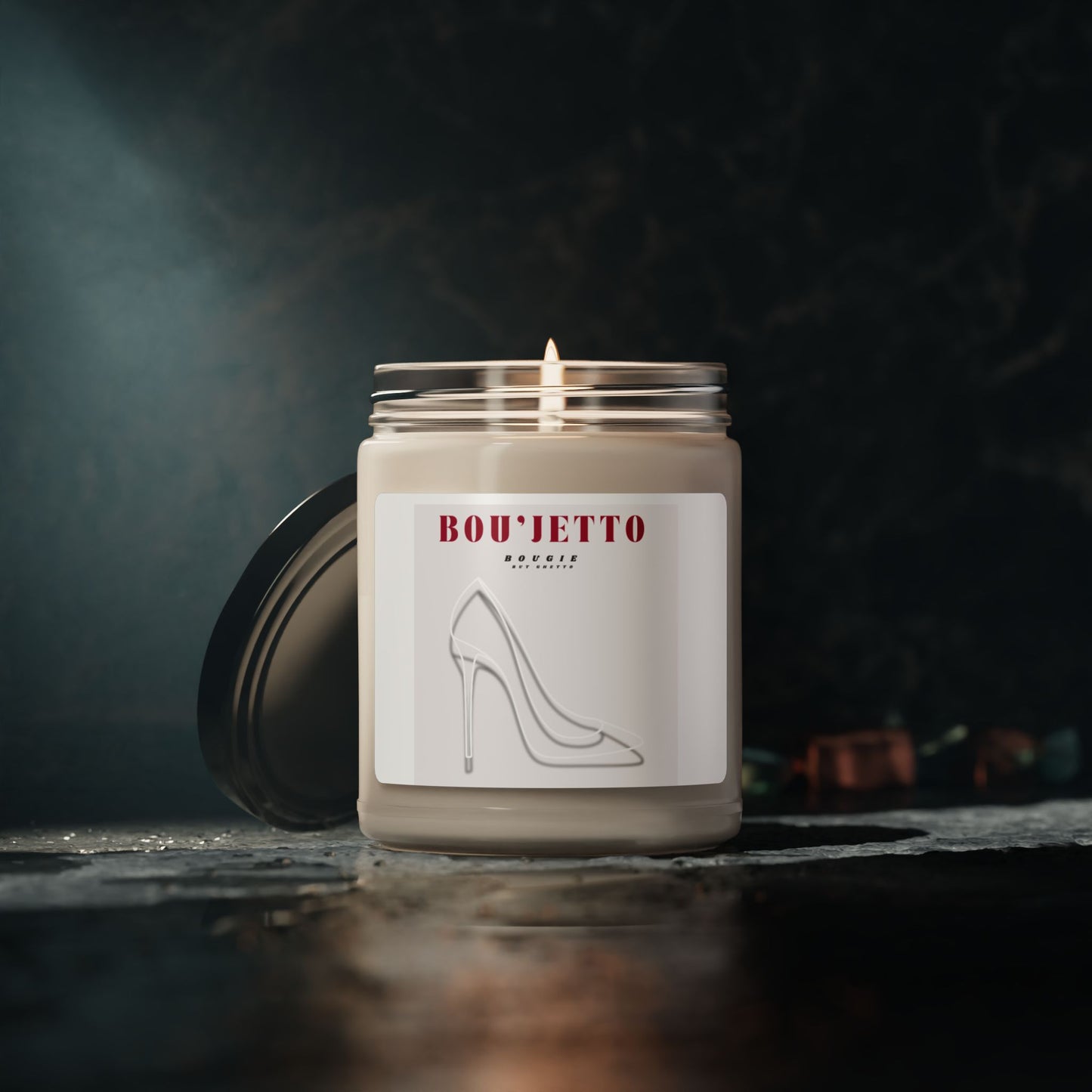 Boujetto High Heel Scented Soy Candle - Elegant Home Décor